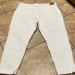 Denizen from Levi's Crisp White Boyfriend Size 16 Jeans Dressy or Casual